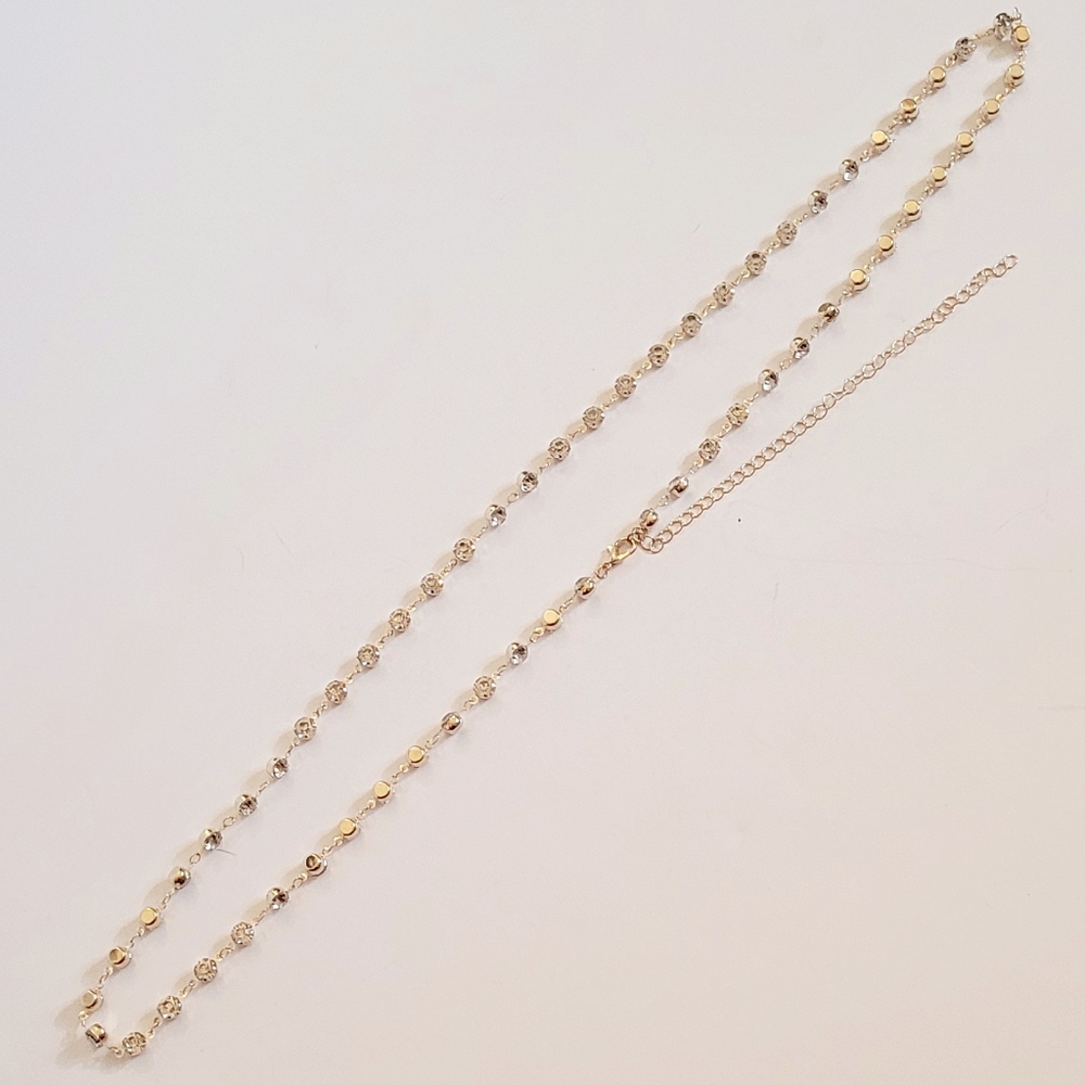 💫Crystal+Gold Body Chain - Picture 3 of 9